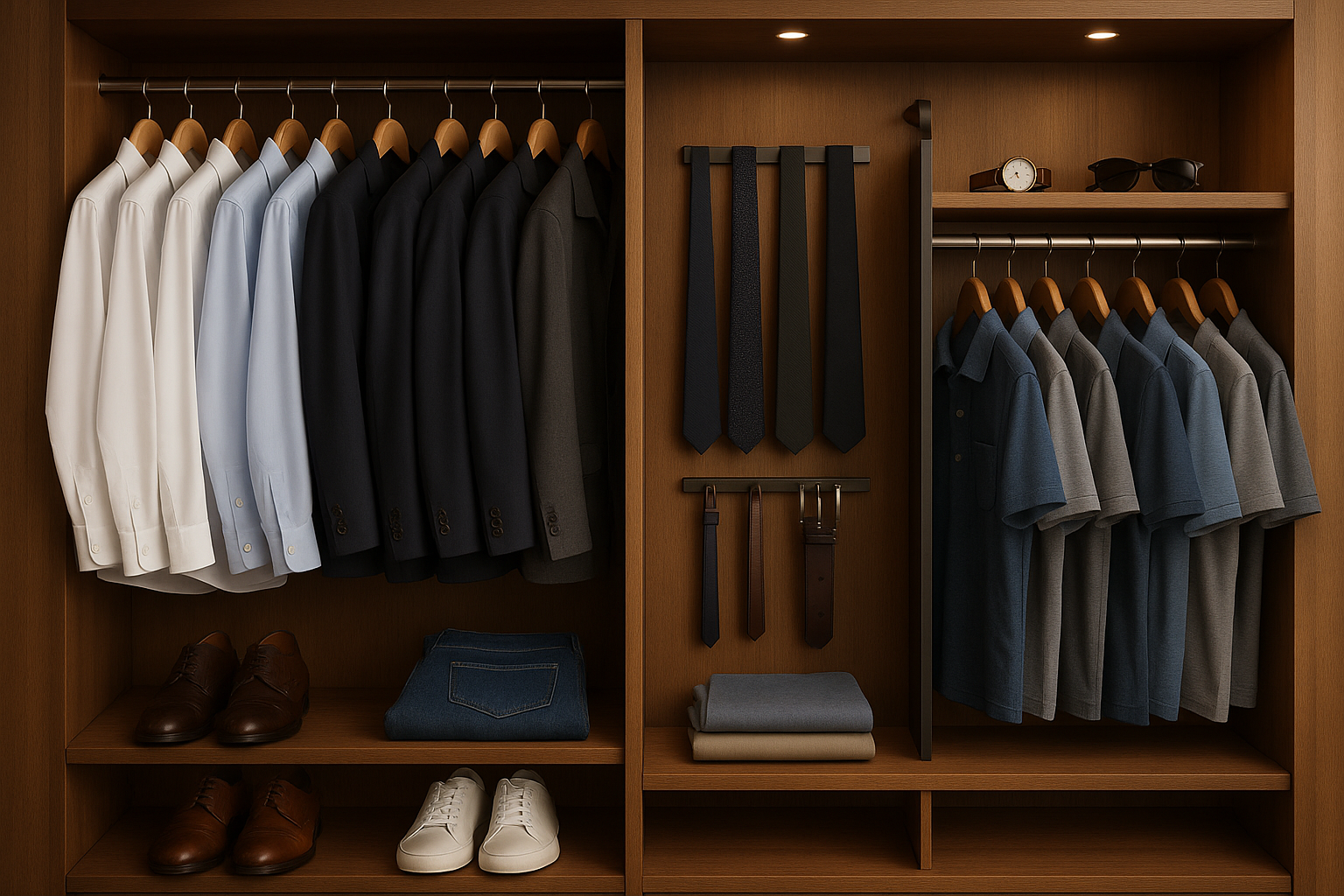 wardrobe for men